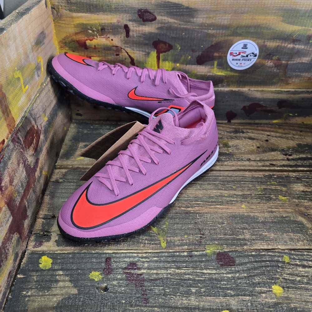Nike Air Zoom Mercurial Vapor 16 Pro TF Turf Soccer Cleats Size 7 FQ8687-600 New